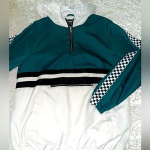 Carbon Mens Pullover‎ Windbreaker Size Small